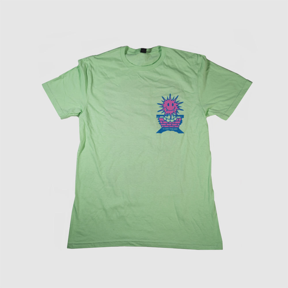 COMA_COSE / "AGOSTO" Mint T-Shirt [Limited Edition]