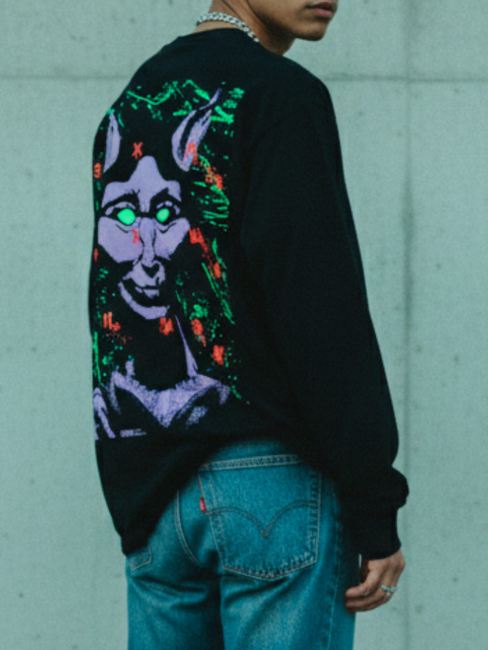 SXRRXWLAND / Anima Macchina LongSleeve Black