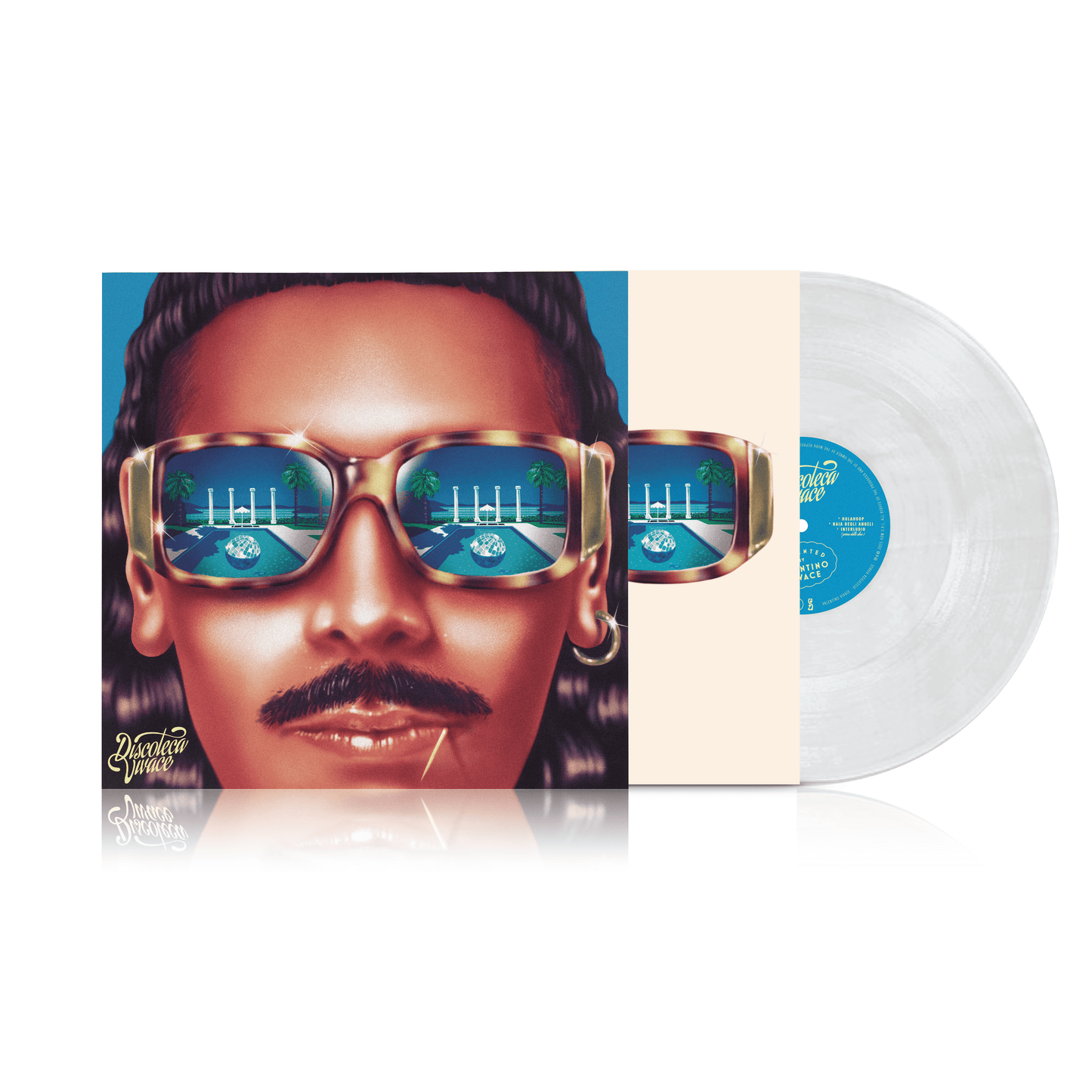 VALENTINO VIVACE / Discoteca Vivace - Vinile Trasparente