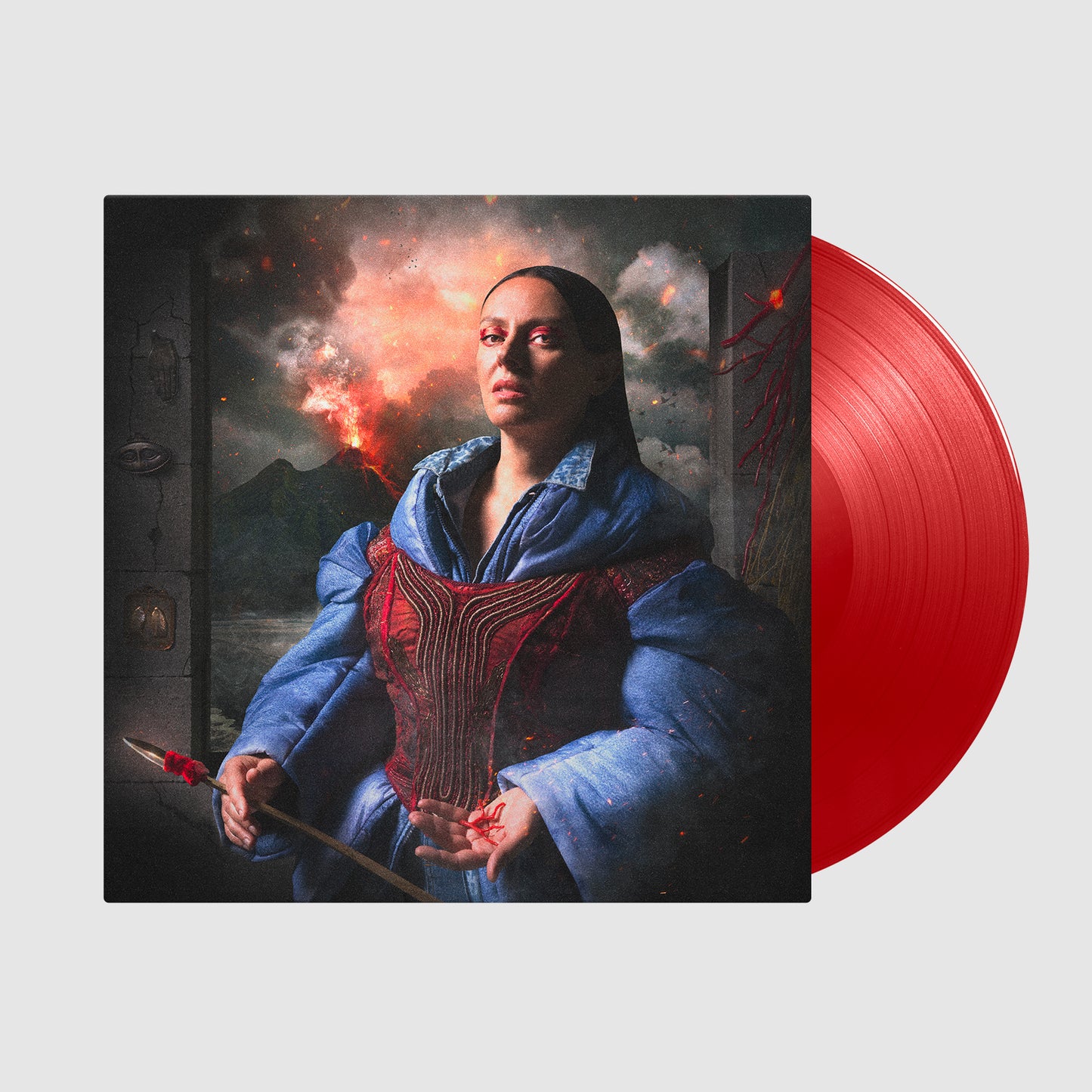 MEG / VESUVIA Vinile Rosso Autografato