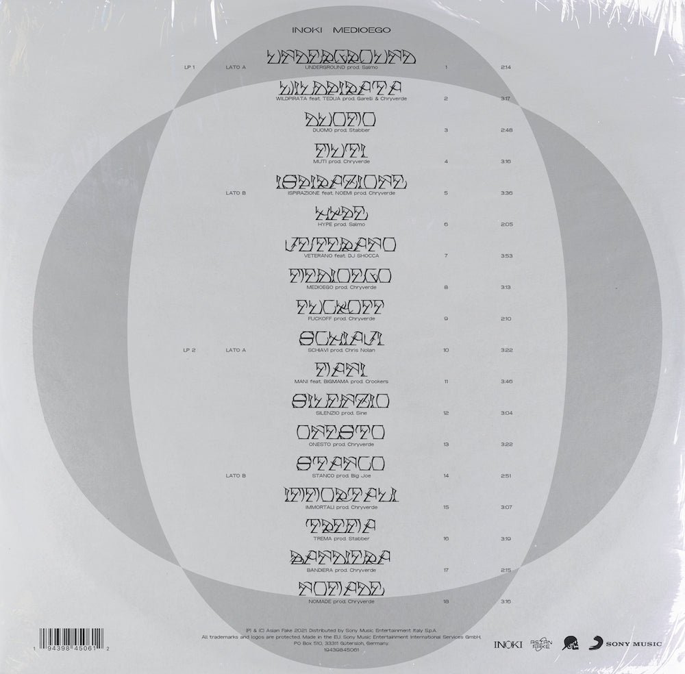 INOKI / MEDIOEGO - Doppio vinile rosso