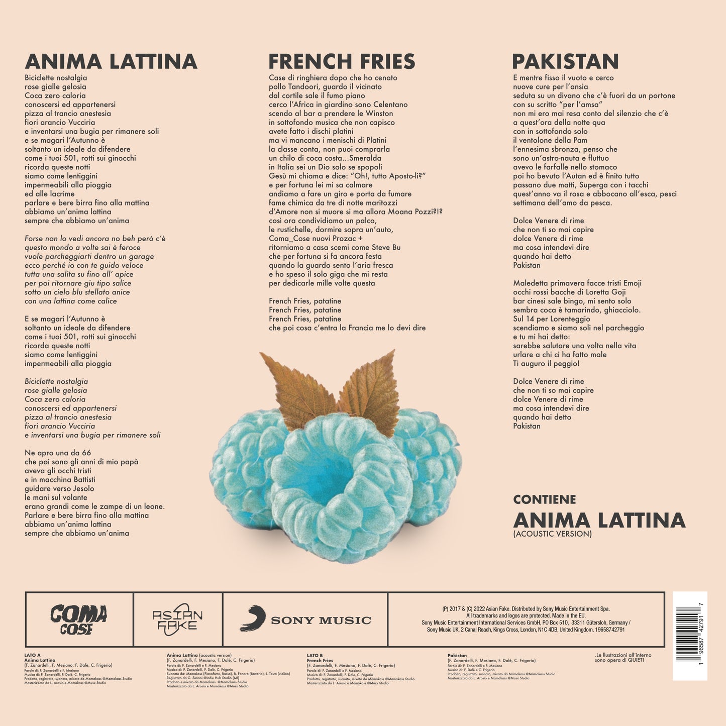 COMA_COSE / Inverno Ticinese - Vinile Rosa