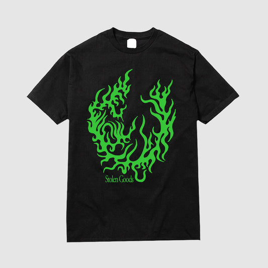 Stolen Goods Logo Tribal Tee Black