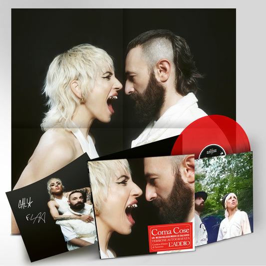 COMA_COSE / Un Meraviglioso Modo di Salvarsi - Vinile Rosso Autografato