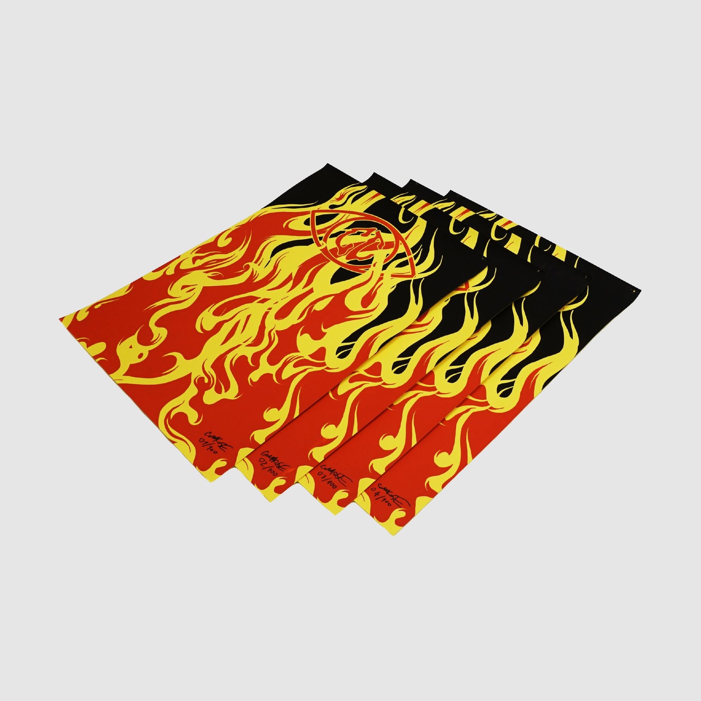COMA_COSE / NOSTRALGIA - FLAMES SIGNED & NUMBERED Print