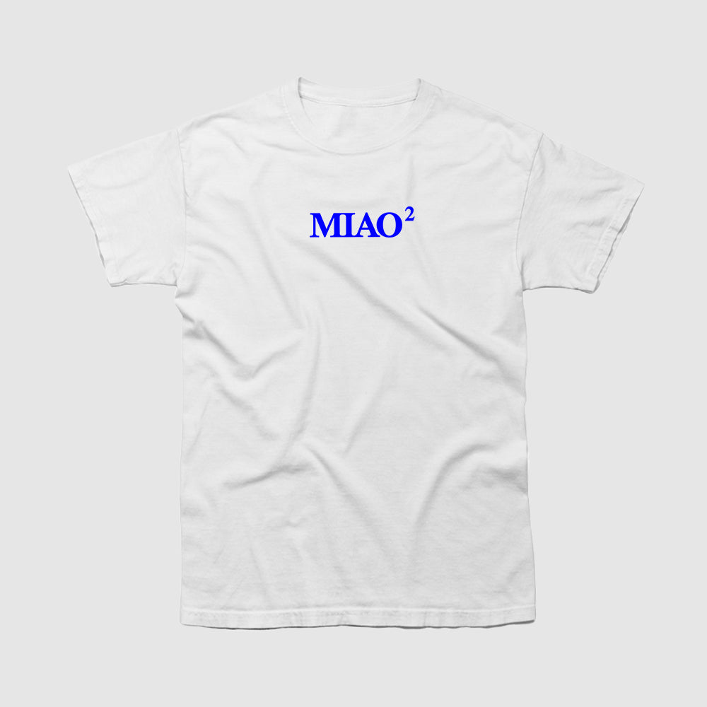 COMA_COSE / "MIAO2" White T-Shirt