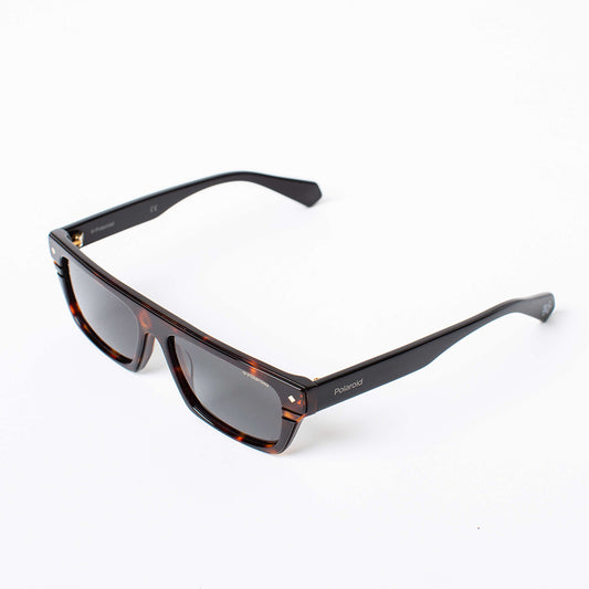 ASIAN FAKE / Polaroid Eyewear - Dark Havana Sunglasses