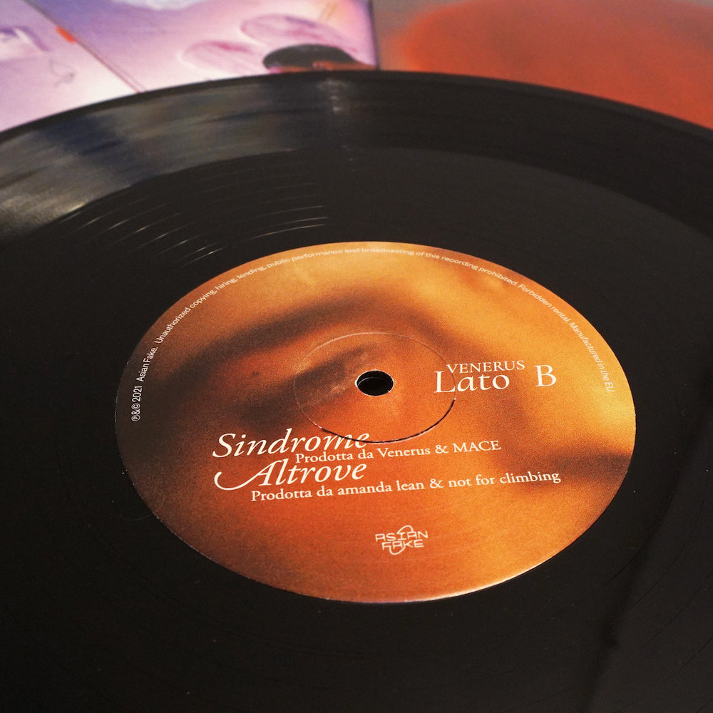 VENERUS / A CHE PUNTO È LA NOTTE - Vinile Autografato