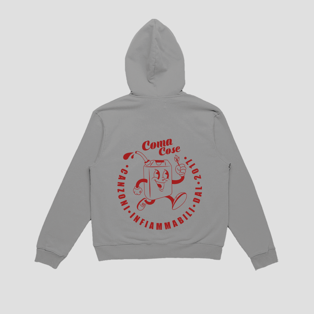 COMA_COSE / Canzoni infiammabili - GREY HOODIE