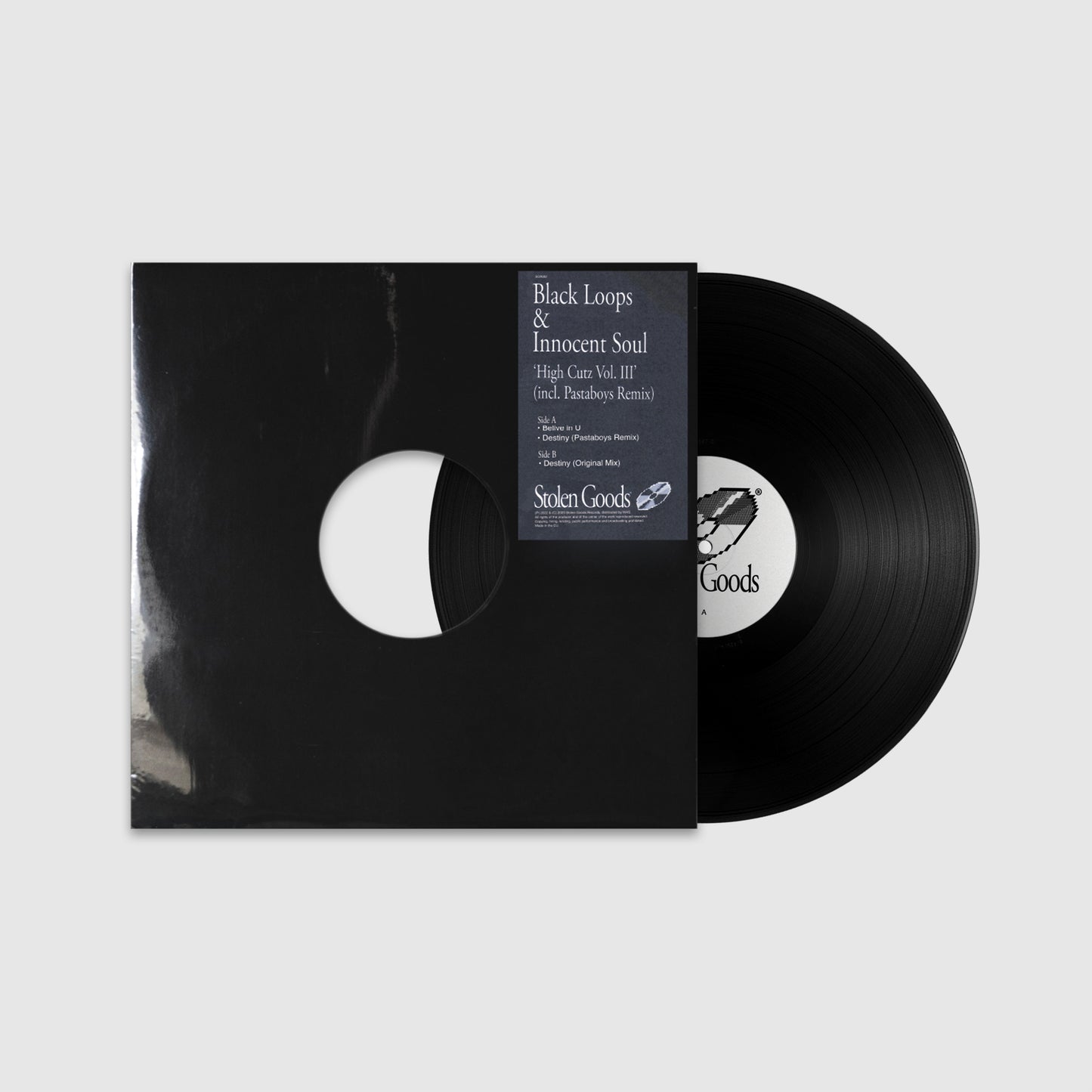 Stolen Goods / High Cutz Vol. III by Black Loops, Innocent Soul 12"