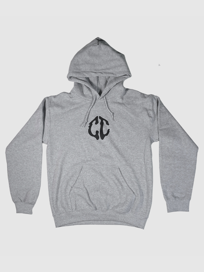 COMA_COSE / Gray CC Logo SWEATSHIRT [Official Tour Merch]