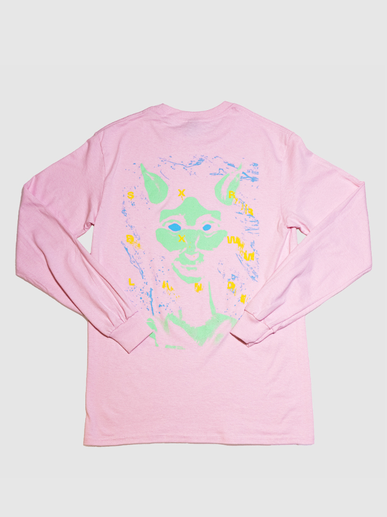 SXRRXWLAND / Anima Macchina - Pink Longsleeve