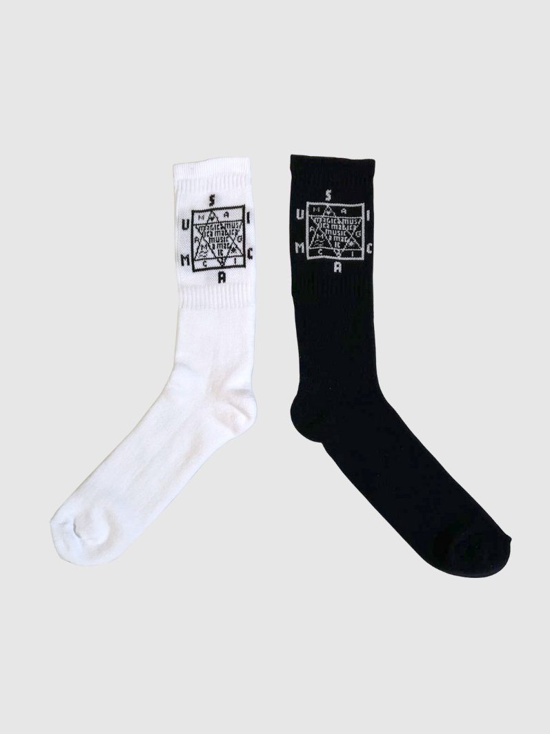 VENERUS / Seal Socks Black &amp; White