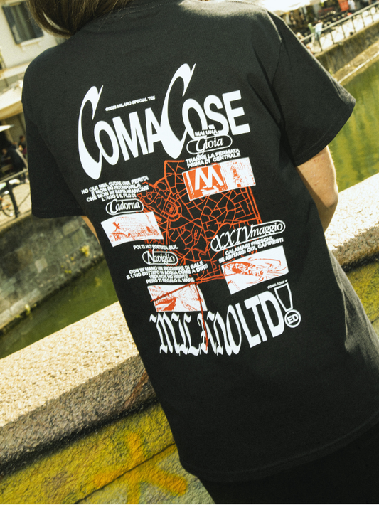 COMA_COSE / City Map T-shirt