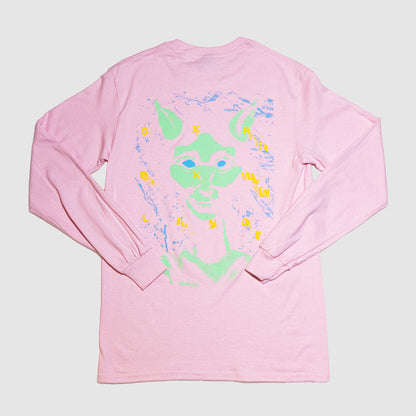 SXRRXWLAND / Anima Macchina LongSleeve Pink