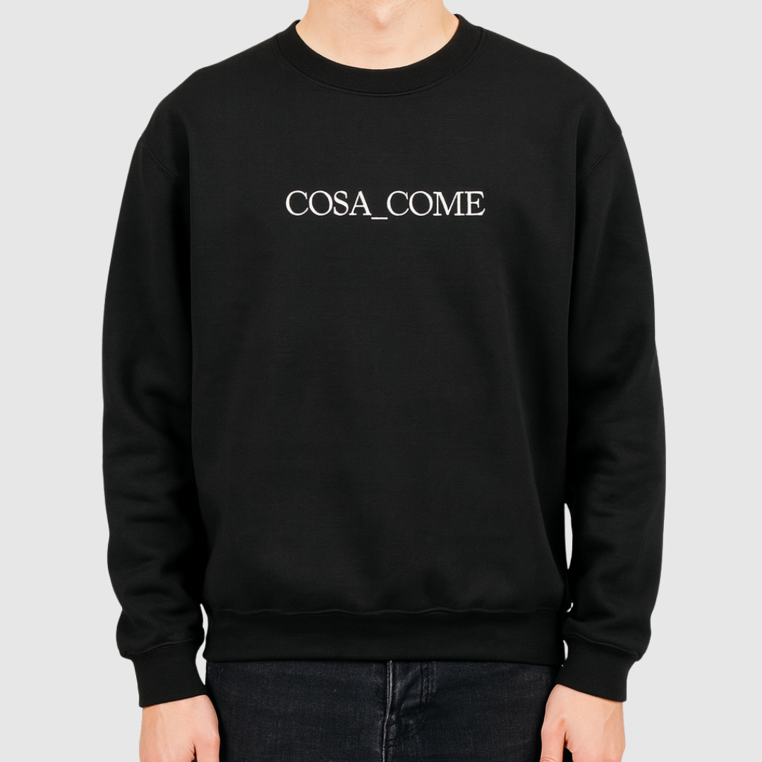 COMA_COSE / COSA COME SWEATSHIRT [Limited Edition]