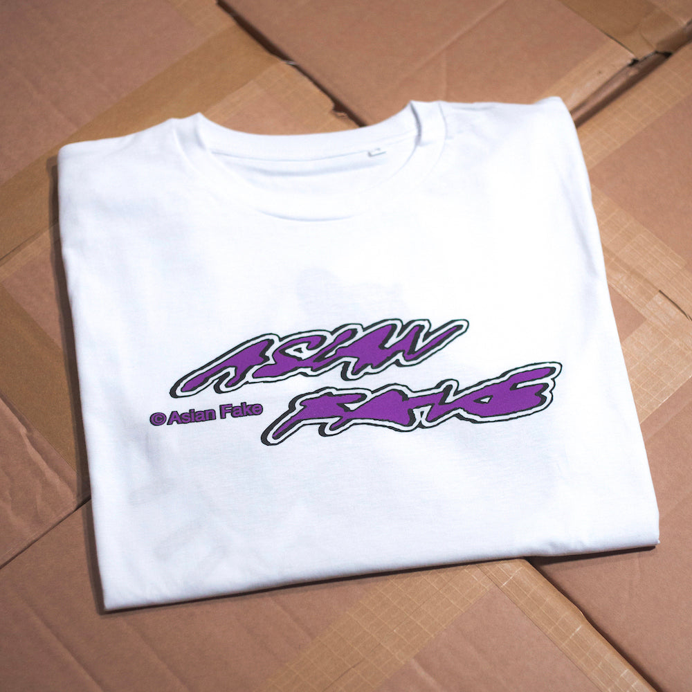 ASIAN FAKE / INCLUSIVE MUSIC - White Tee [Limited Edition]