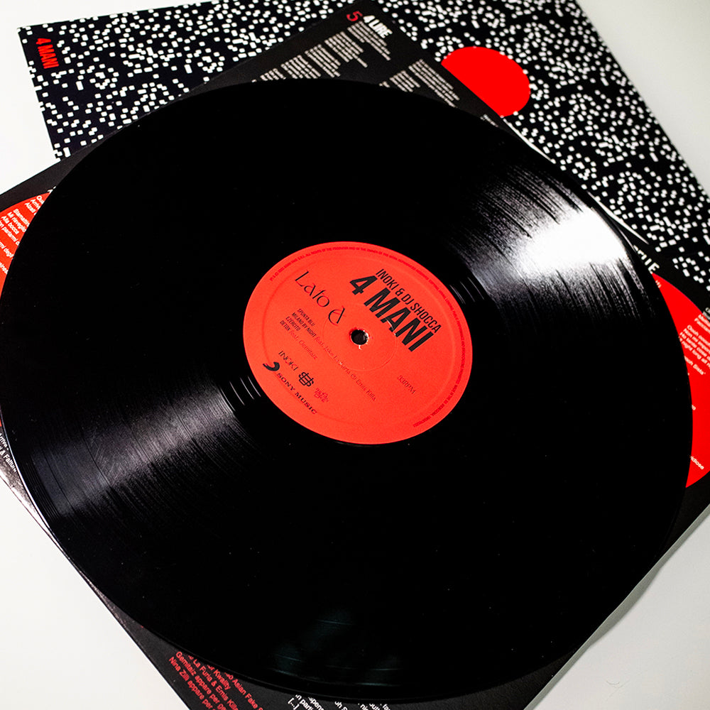 INOKI &amp; SHOCCA / 4 HANDS - Black Vinyl