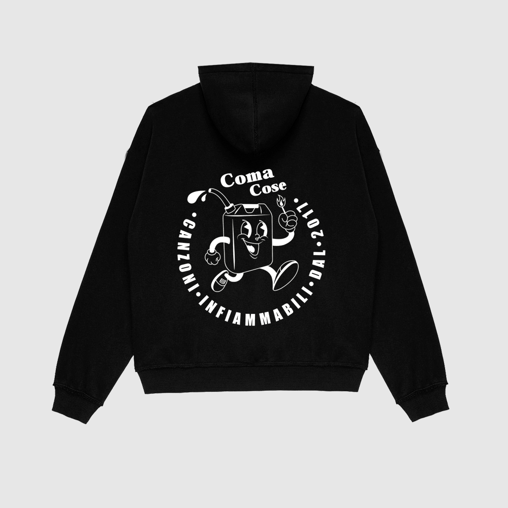 COMA_COSE / Flammable songs - Black Hoodie
